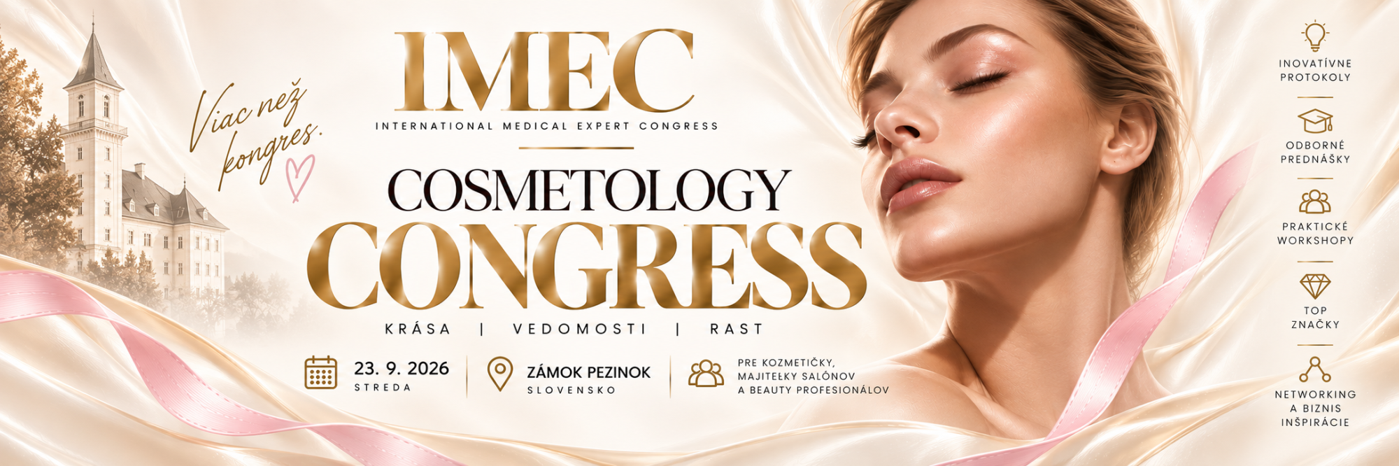 IMEC 26 <br>KOSMETIKKONGRESS