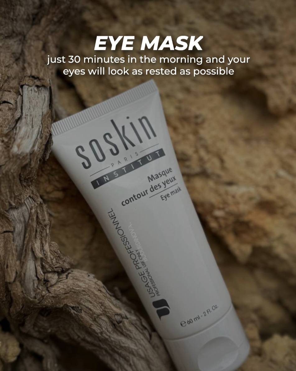 SOSKIN EYE MASK PROFESSIONAL 
Intensive nährende und feuchtigkeitsspendende Augenmaske