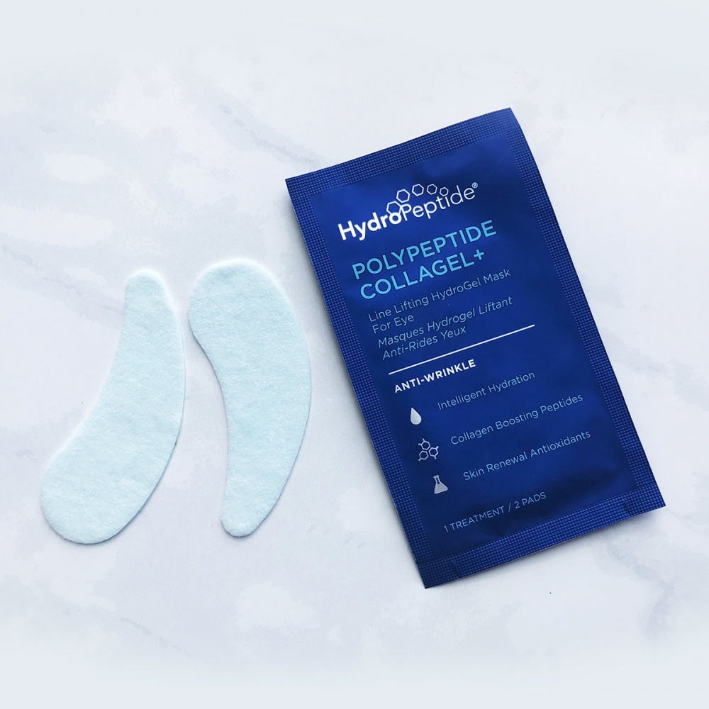 Stichprobe Polypeptide Eye Collagel+ <br> Nährende Augenmaske mit Peptiden<br>1 stück