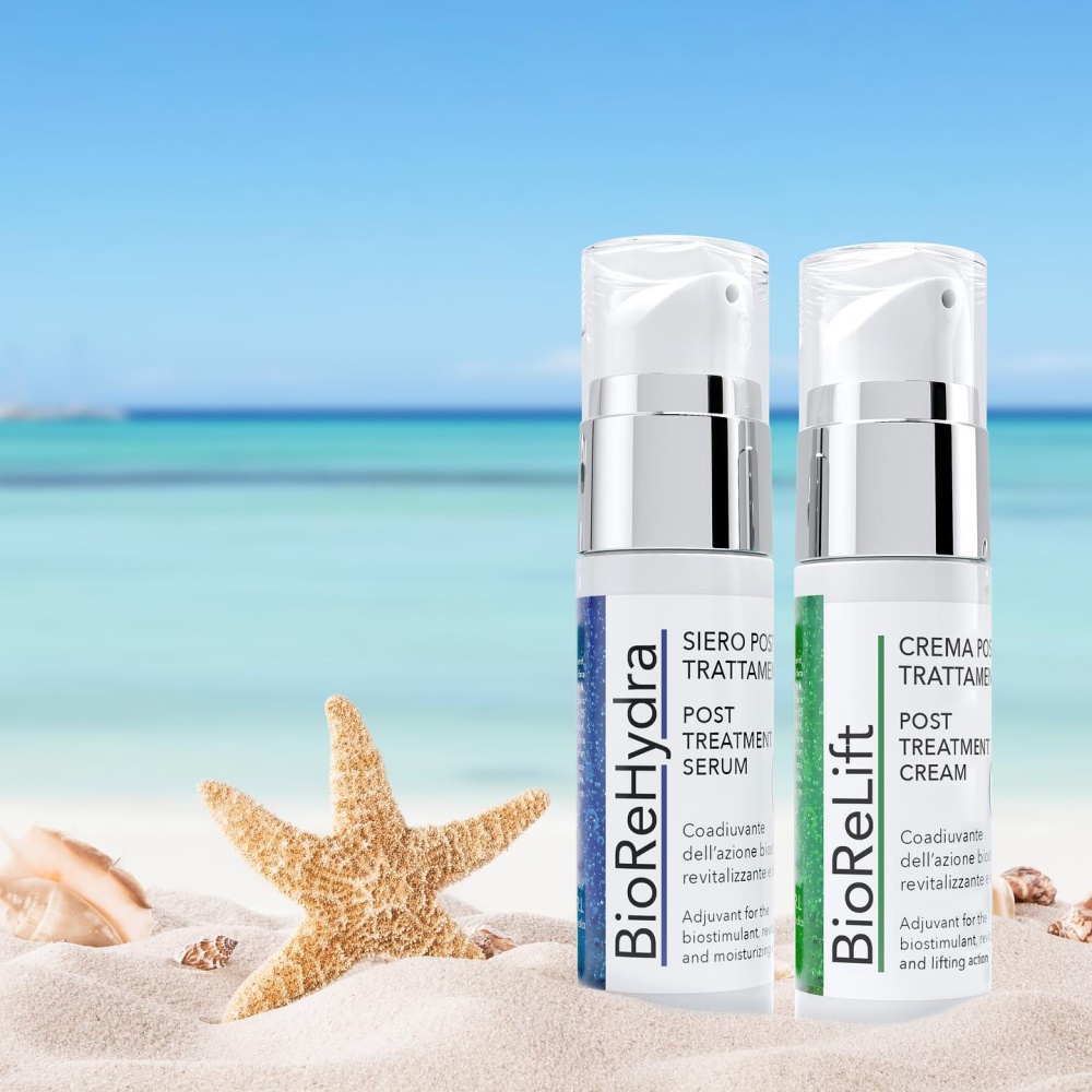 BIOREHYDRA SERUM<br>Hydratačné sérum so silou 3 oceánov<br>Po chemickom peelingu, BiorepeelCl3<br>30 ml.