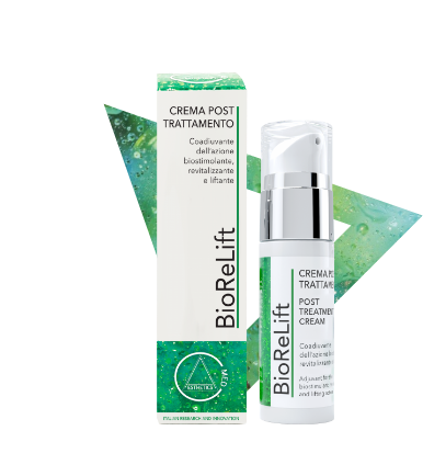BIORELIFT POST TREATMENT CREAM 
Anti-Aging regenerierende Unterstützungsceme nach der Behandlung mit BioRePeelCl3 und ästhetischen Behandlungen