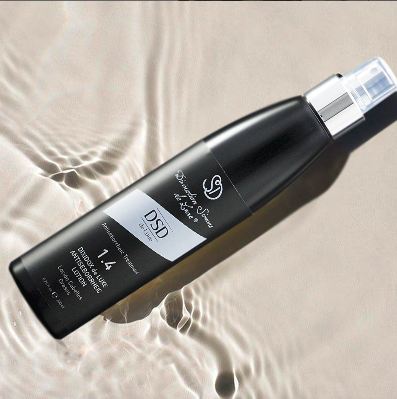 DSD SIMONE DE LUXE ANTISEBORRHEIC LOTION 
1,4L Haardünger bei Seborrhö und Schuppen. Seborrhoische Dermatitis im Haar.