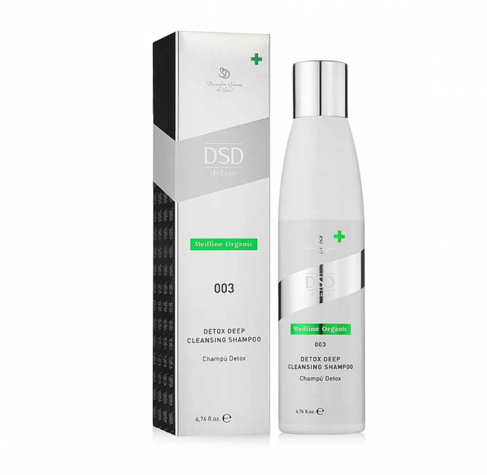 DSD SIMONE DE LUXE DETOX DEEP CLEANSING SHAMPOO 
003 Naturschampoo zur Detox- und Tiefenreinigung der Haare ohne Sulfate