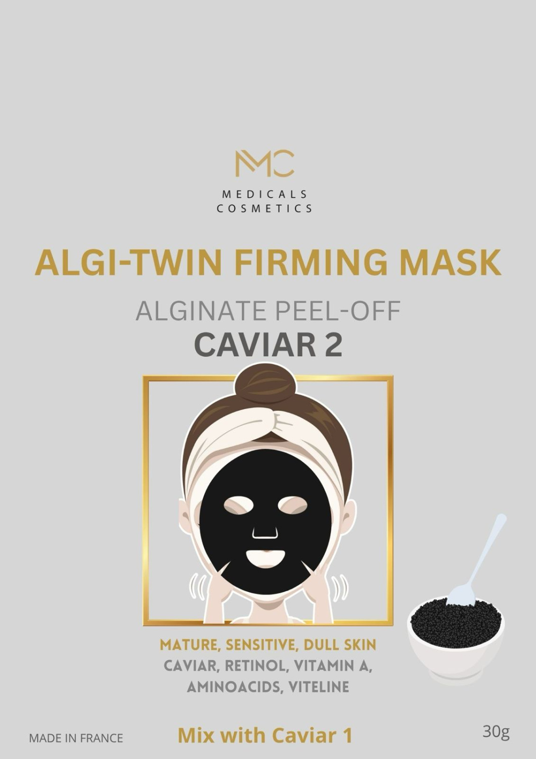 Geschenk Algi Twin Firming Mask