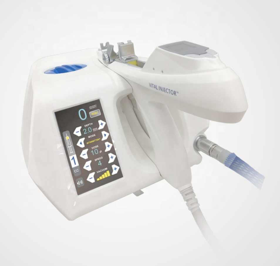SKIN INJECTOR 2<br> Multifunktionelles Vakuum System <br> Motor hergestellt in der Schweiz