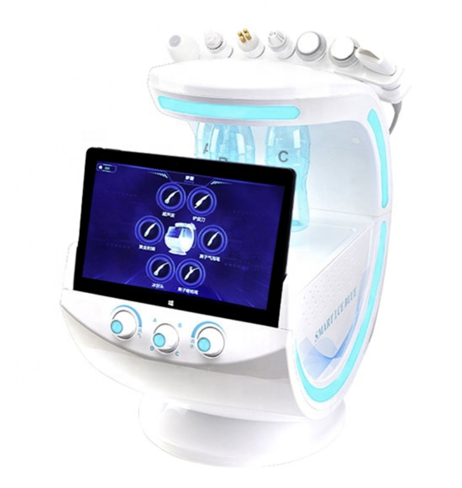 HYDRA MACHINES 7<br>Hydra Scanner Kosmetikgerät <br> + 7 Professionelle Aufsätze 