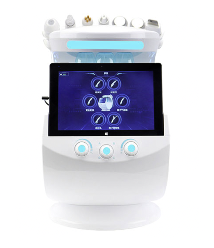 HYDRA MACHINES 7<br>Hydra Scanner Kosmetikgerät <br> + 7 Professionelle Aufsätze 