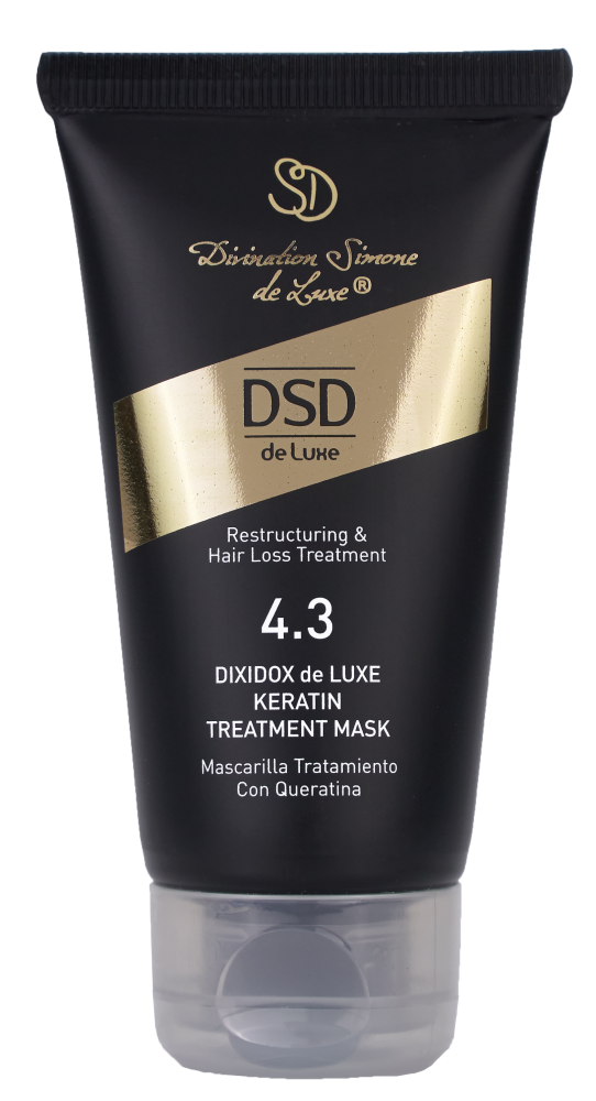 GIFT DSD SIMONE DE LUXE KERATIN MASK 
Geschenk 4.3p Keratin-Haarkur zur Verbesserung der Struktur und gegen Haarausfall.