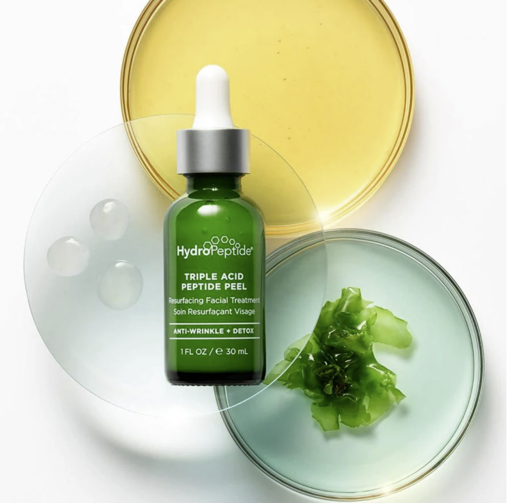 Hautpflegeset Power Luxe 30ml + Triple Acid Peel 5 ml Kit <br> Peptid Peeling und Retinol Anti-Aging-Creme