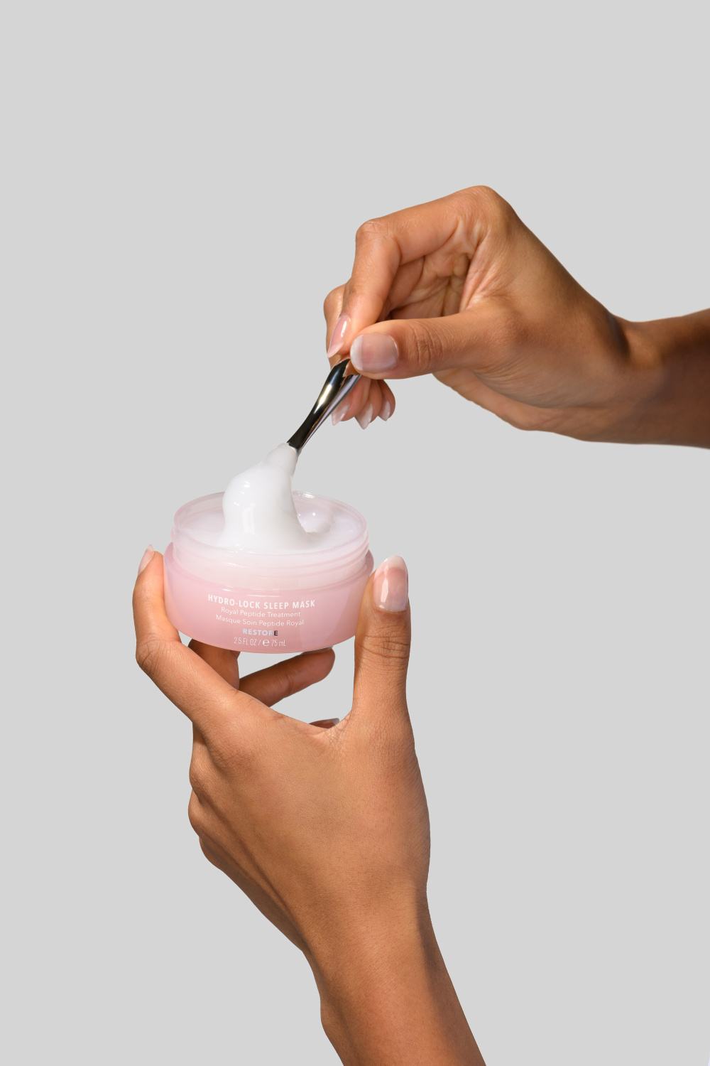 Professional Hydro Lock Sleep Mask 117 ml <br> Regenerierende Anti-Aging-Gesichstmaske - Royal Peptides aus Gelé Royal, die auf DNA-Niveau wirke