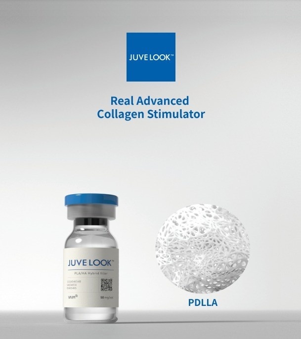 Juvelook <br>PDLLA Kollagenstimulator mit 42,5 mg PDLLA <br> Wirkungsdauer bis zu 2 Jahre Poly-D,L-Milchsäure und 7,5 mg unvernetzte Hyaluronsäure