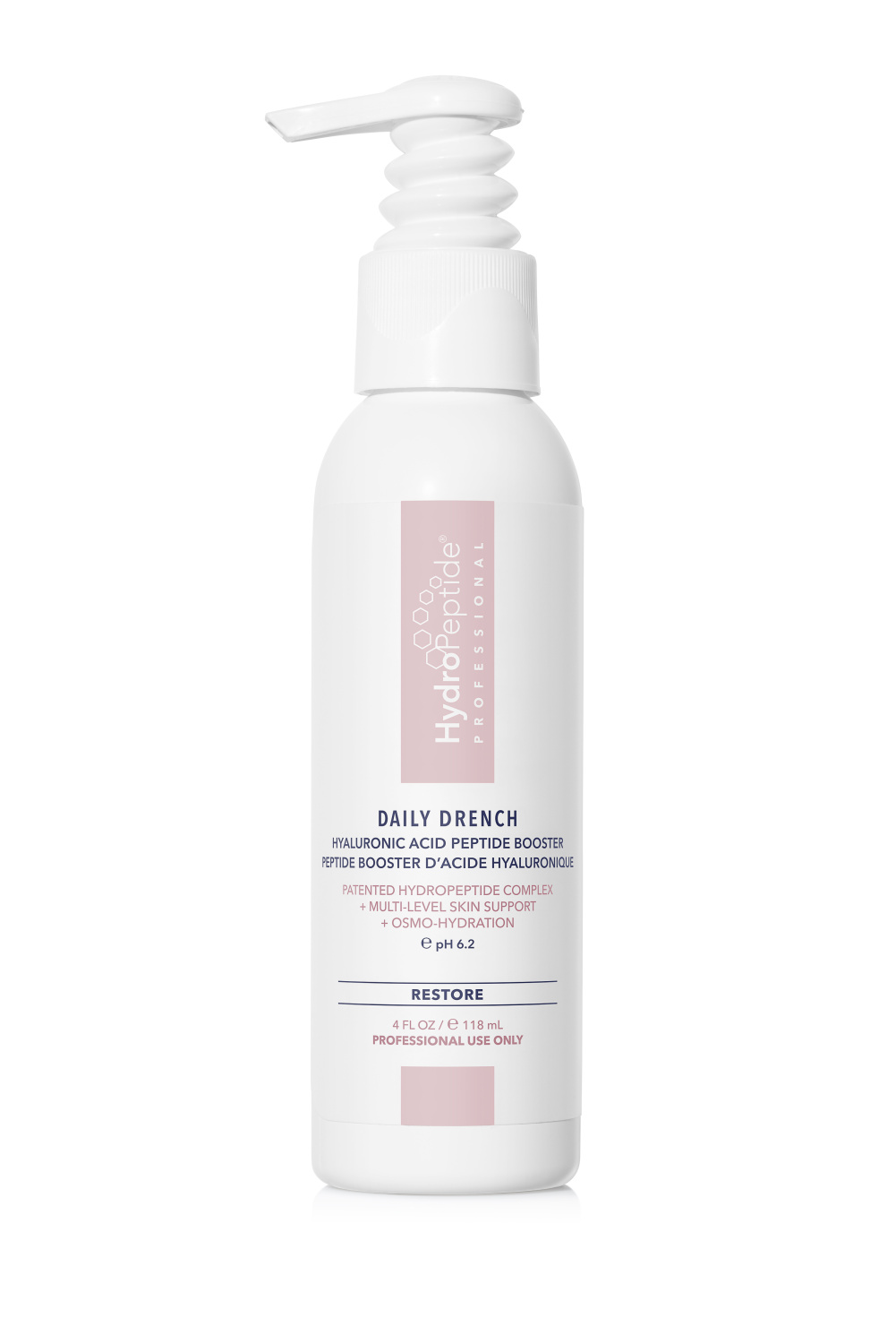 DAILY DRENCH SERUM GEL 
Hydratisierendes Serum mit dem Patent CELLRENEW 16 und 3D Hyaluronsäure.