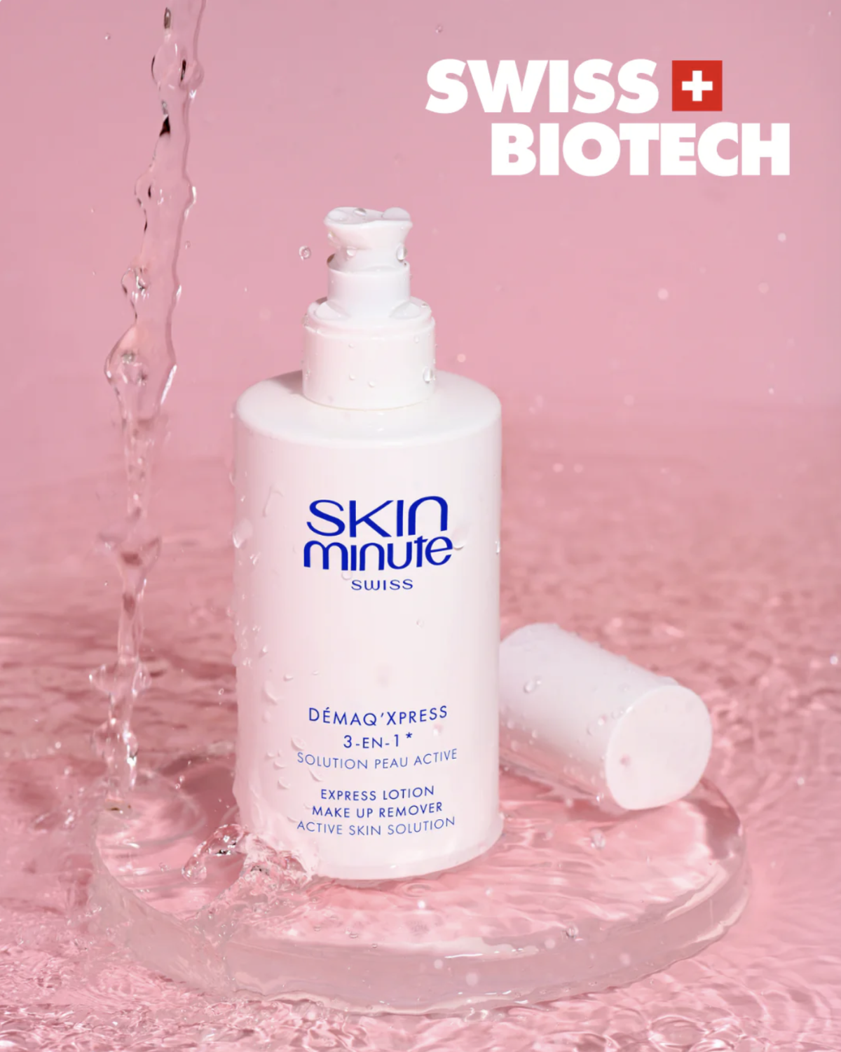 SKIN MINUTE DÉMAQ EXPRESS LOTION MAKE UP REMOVER 