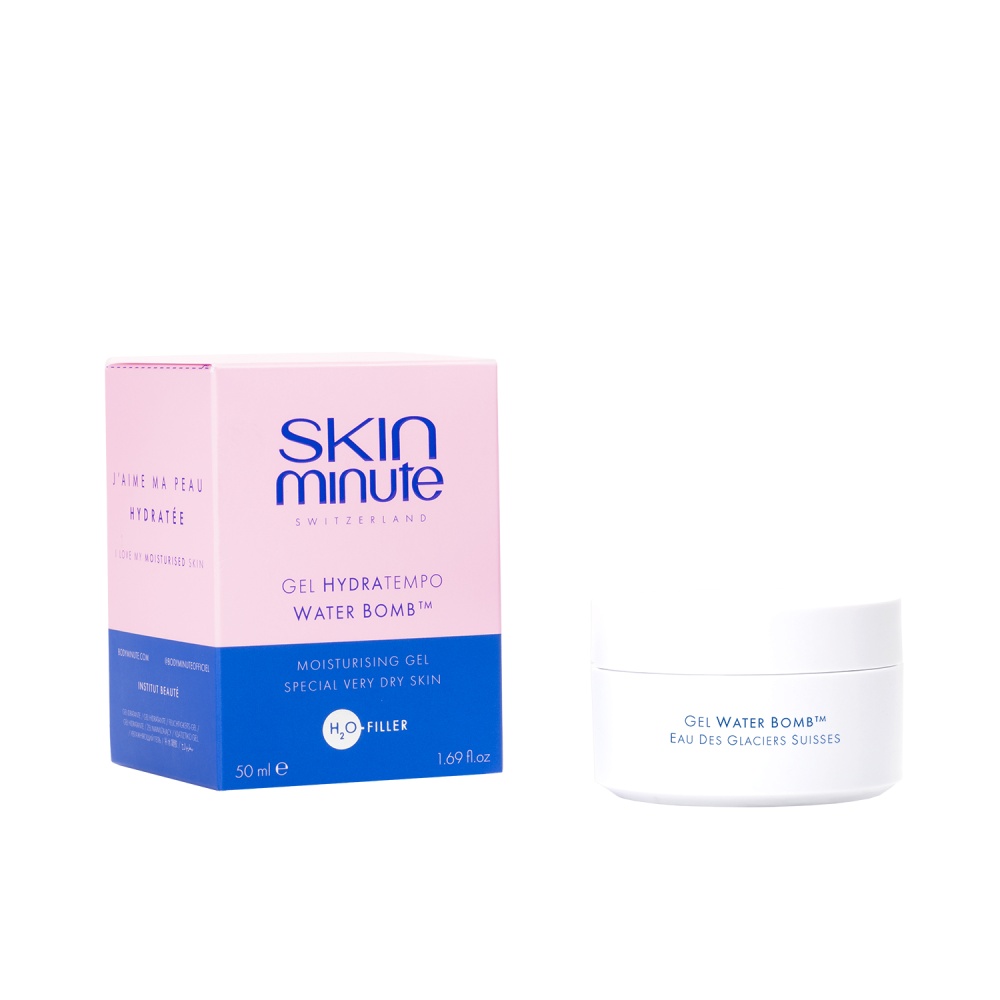 SKIN MINUTE GEL HYDRATEMPO WATER BOMB™ 
Hydratisches Gel "Wasserbombe" mit Gletscherwasser.