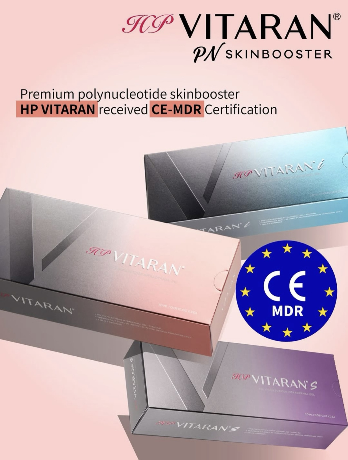 VITARAN HP CELL I, 2 ml. POLYNUCLEOTIDE SODIUM FROM SALMON PN - 20mg/mL 
SKIN - Innovativer Biostimulator mit Polynukleotiden aus Lachs, der auf zellulärer Ebene wirkt. 99,9% Reinheitszertifikat und bestätigte Qualität. WENIGER SCHMERZEN dank des pa