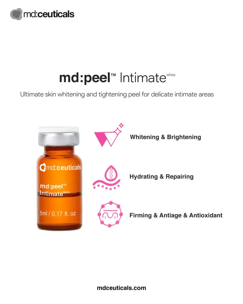 MD:CEUTICALS md:PEEL INTIMATE WHITE 
Behandlung für den Intimbereich