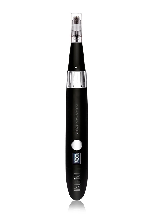 INFINI DERMAPEN MESOPEN ONE™ 
Mikroneedling und Mikrochenkung. Professionelle Hautpflegebehandlung.