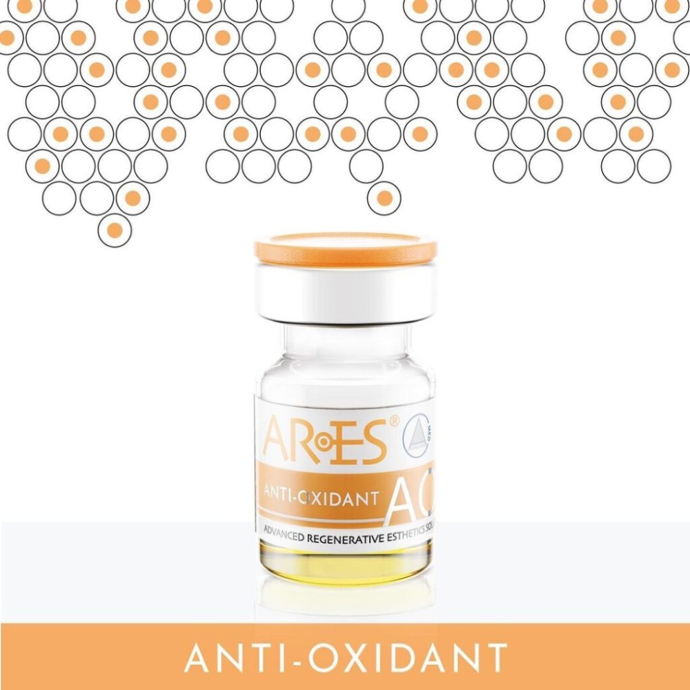 ARES ANTI-OXIDANT 
Anti-Aging-Behandlung für Foto- und chronisch alternde Haut mit mangelndem Strahlkraft EXP 09/26 Rabatt 80%