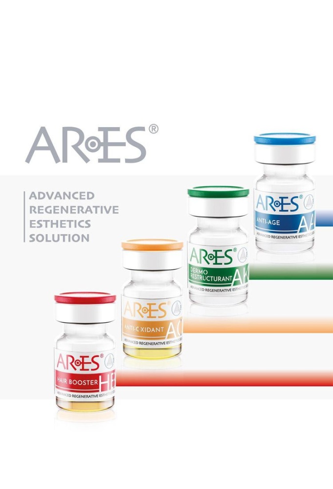 ARES HAIR BOOSTER 
Komplexe Lösung zur Behandlung der häufigsten Erkrankungen der Kopfhaut