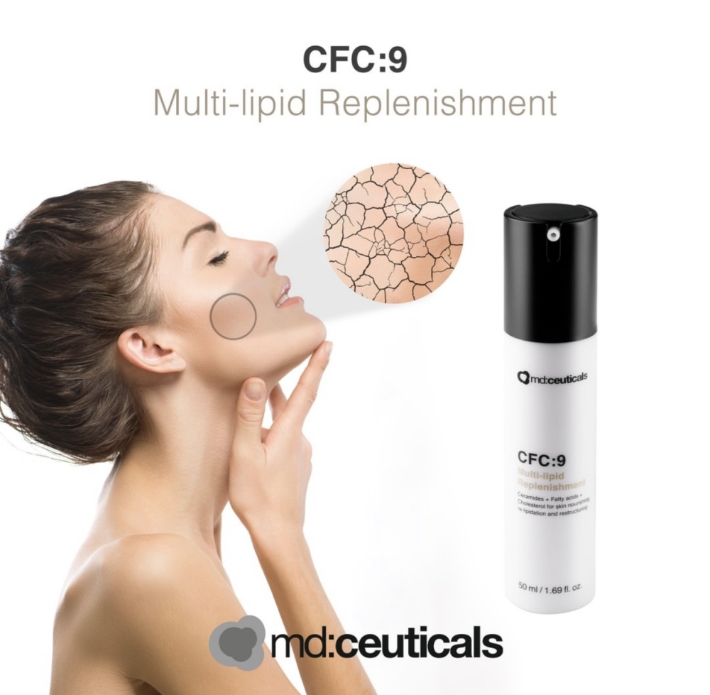 MD:CEUTICALS CFC:9 MULTI-LIPID REPLENISHMENT 
Wiederherstellung der Lipidstruktur der Haut