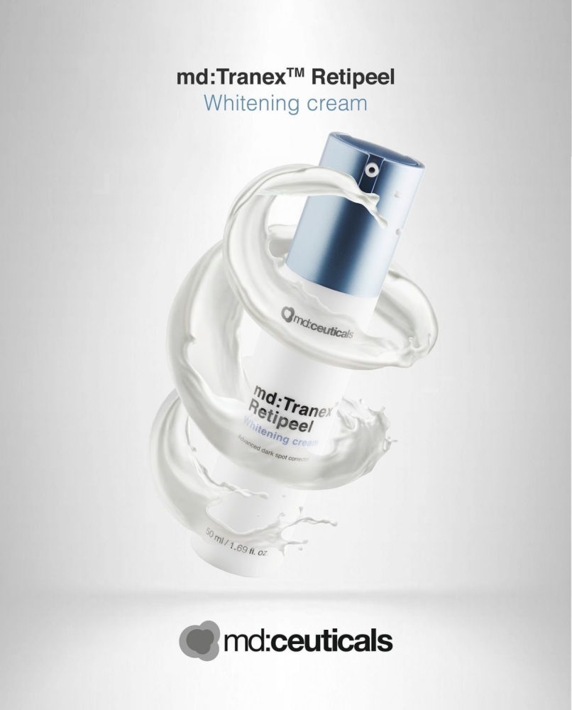 MD:CEUTICALS md:TRANEX RETIPEEL WHITENING CREAM 
Aufhellende Creme