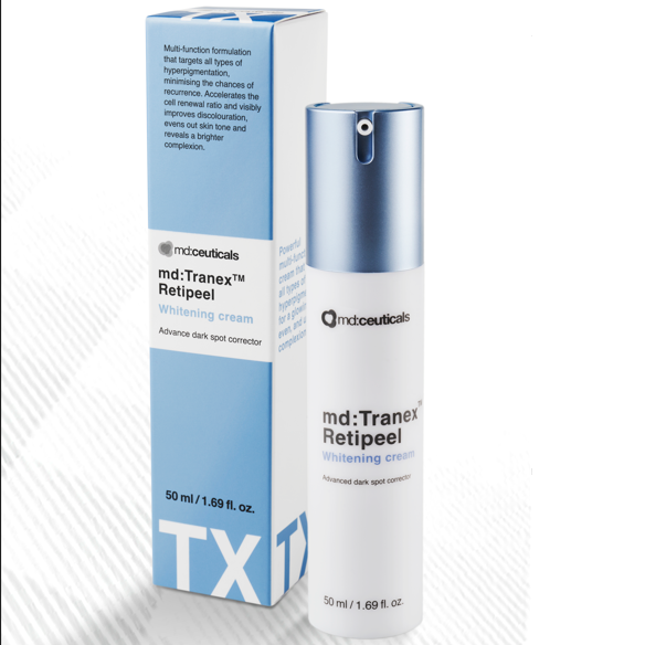 MD:CEUTICALS md:TRANEX RETIPEEL WHITENING CREAM 
Aufhellende Creme
