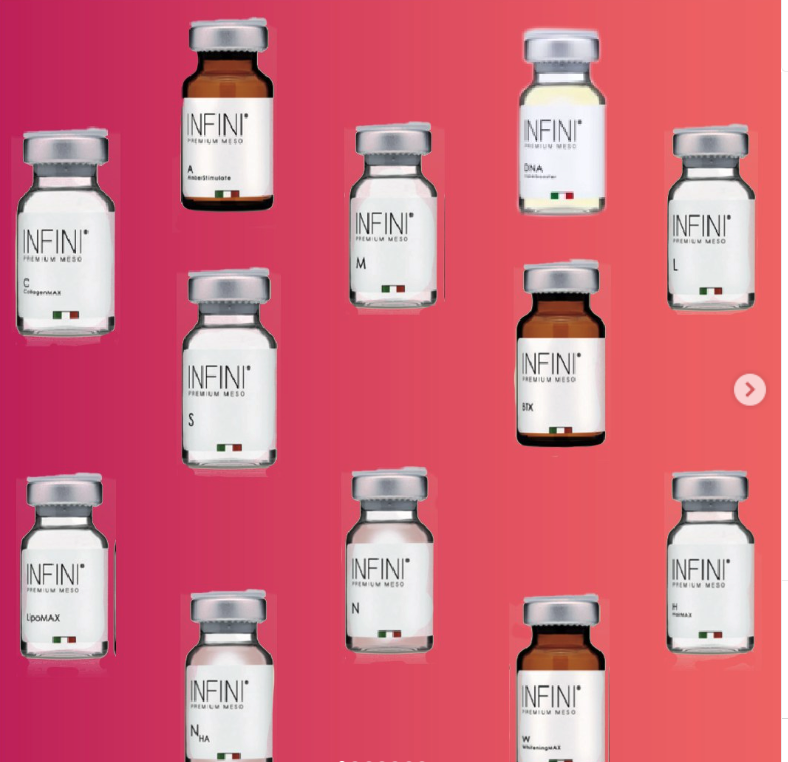 INFINI PREMIUM MESO START UP 
Mesotherapie - Cocktail-Set