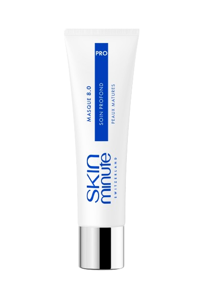 SKIN MINUTE PRO METABOLISSIME MASQUE 8.0 MATURE SKIN 
 Straffende und revitalisierende Gesichtsmaske zur Bekämpfung von Falten, Festigkeitsverlust und müder Haut.