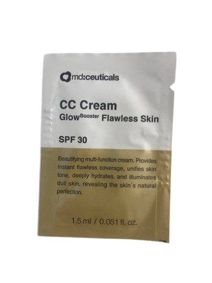 GIFT SAMPLE MD CC CREAM GLOW BOOSTER FLAWLESS SKIN