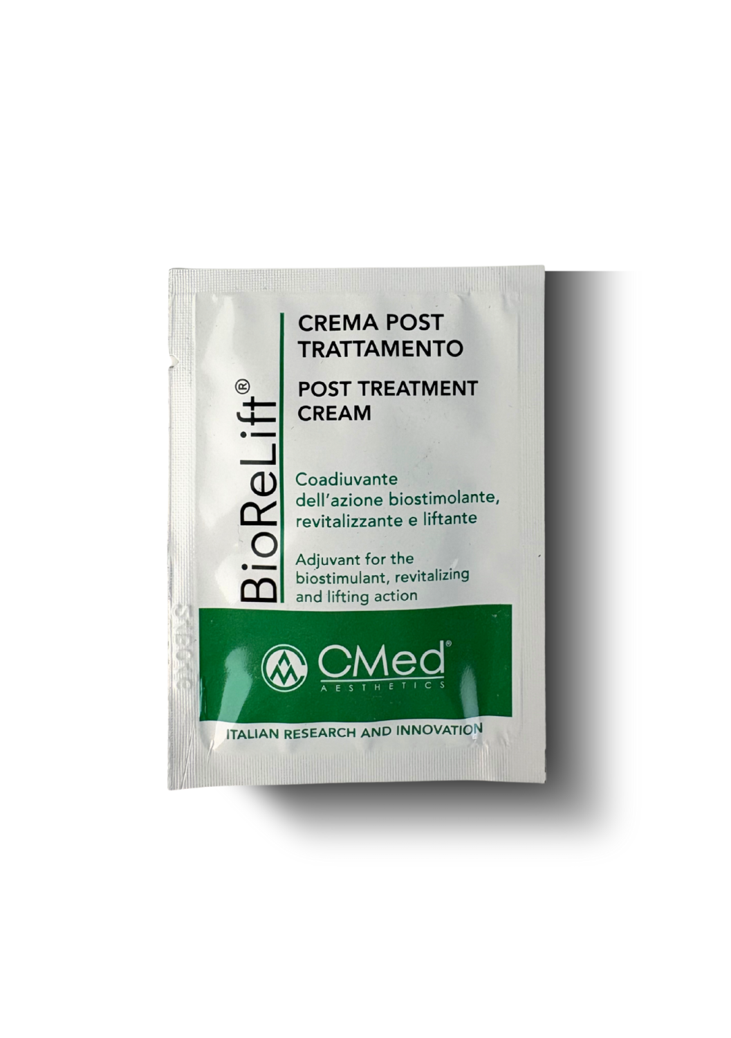 SAMPLE BIORELIFT POST TREATMENT CREAM 
Probe BioReLift Creme nach Behandlungen