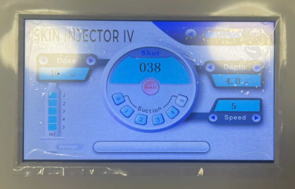 SKIN INJECTOR 4<br>Injektionsgerät zur Hautbehandlung