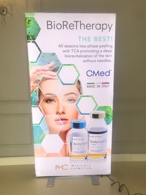 LED BANNER BIOREPEEL 
Leuchtbanner BioRepeel