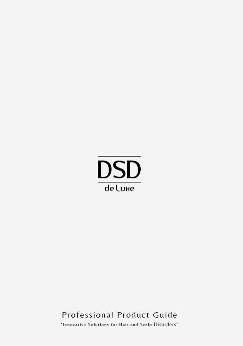 CATALOGUE DSD PRODUCT GUIDE ENG 
Geschenk Katalog DSD Produkte Englisch