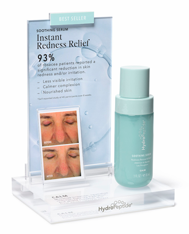 Prezentačný displej Calm kolekcia Hydropeptide Display Unit Calm Collection