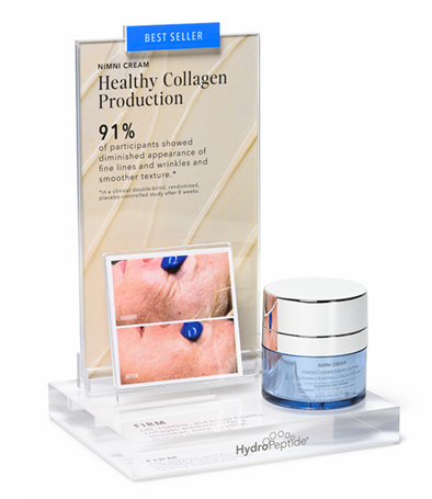 Prezentačný displej Firm kolekcia Hydropeptide Display Unit Firm Collection