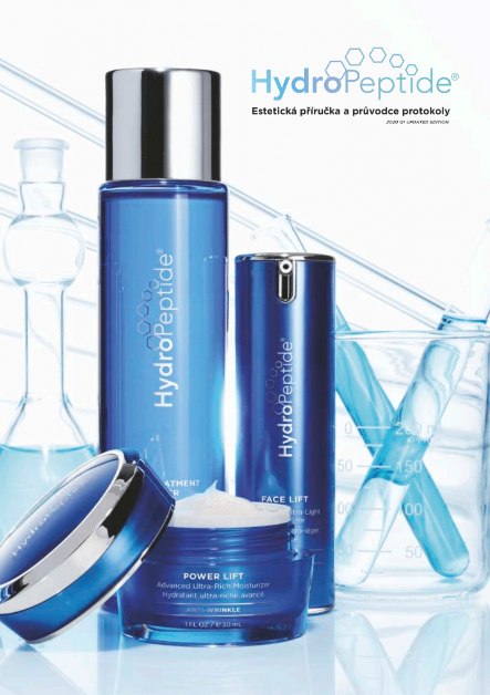Darček Katalóg Hydropeptide Protokoly česky Catalogue Hydropeptide Protocols CZ