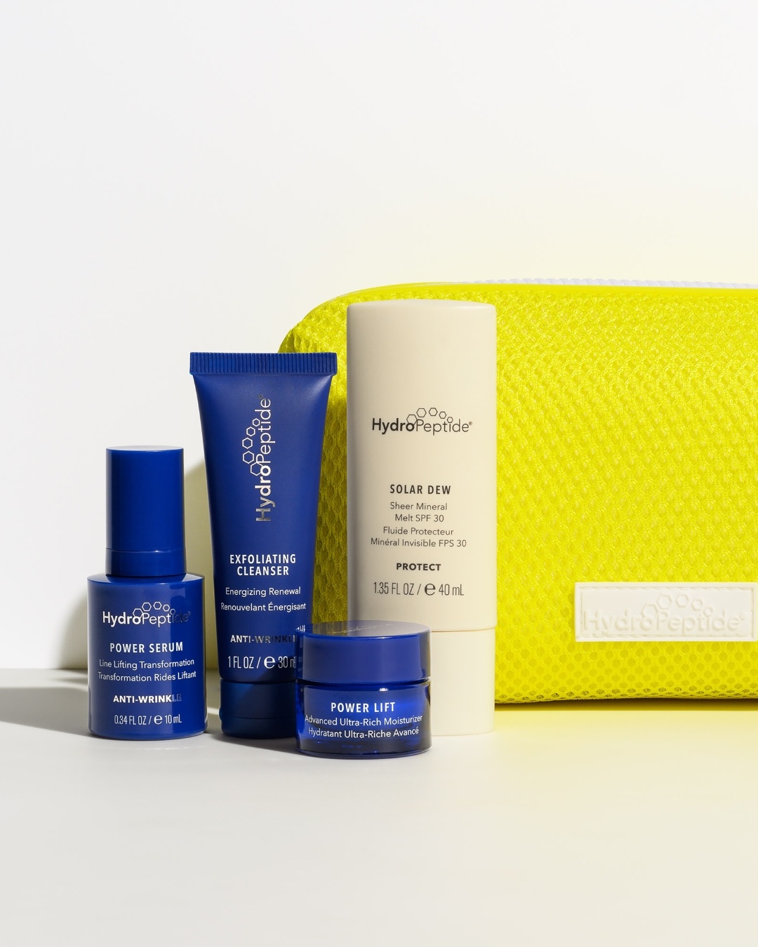 HYDROPEPTIDE SUMMER SKIN RESCUE KIT 
Sommerpflege für die Haut. Reinigungsmilch, Serum, Creme, Sonnencreme, Kosmetiktasche<br>Sommer-Rabatt 40%