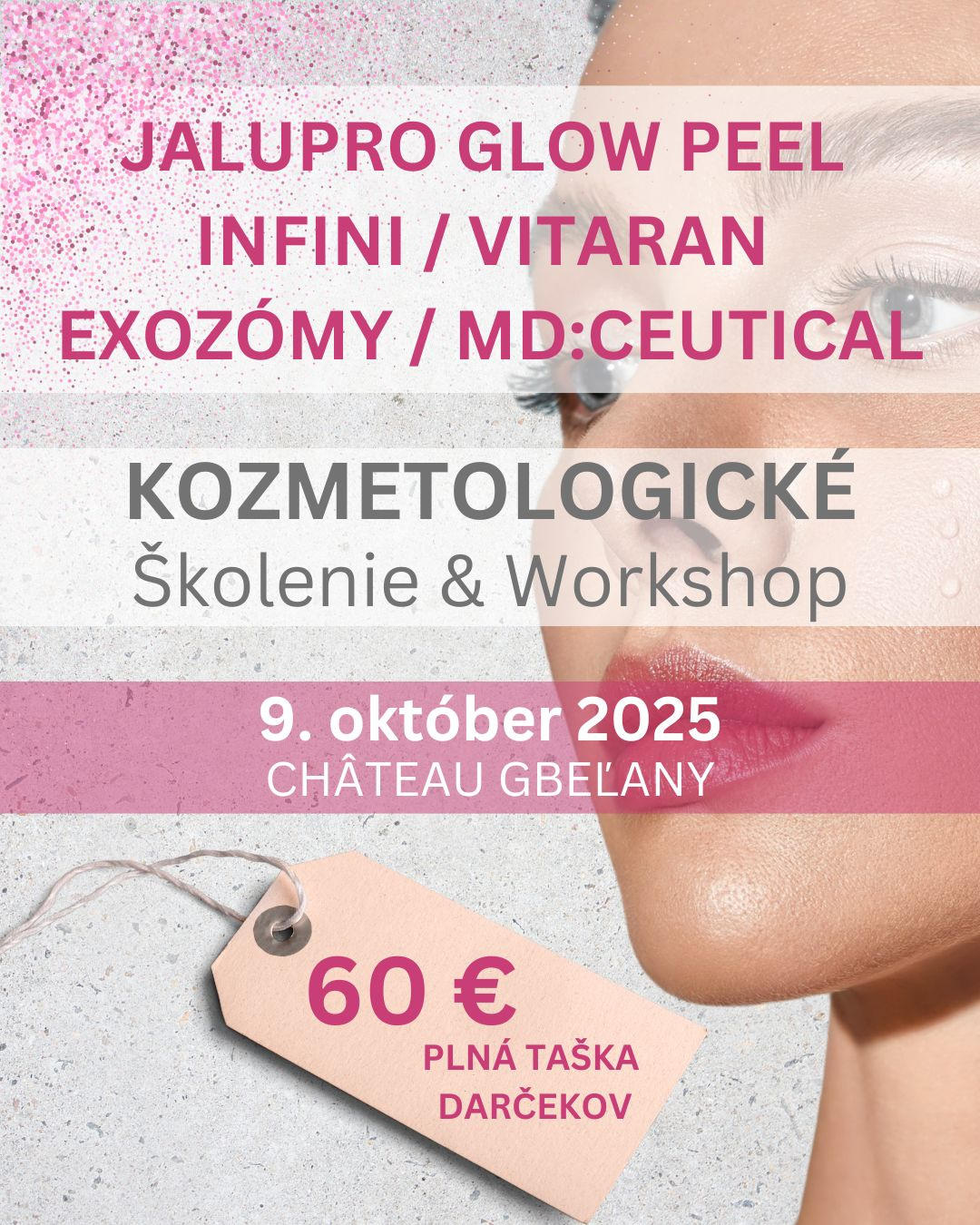 WORKSHOP - JALUPRO / INFINI / VITARAN / EXOSOMES 
Schulung für Kosmetologen - Jalupro Glow Peel / Infini / Vitaran / Exosomen / MD