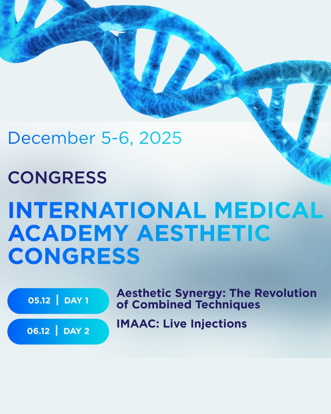 IMAAC CONGRESS PRAHA 
5. - 6. Dezember  IMAAC CONGRESS PRAHA