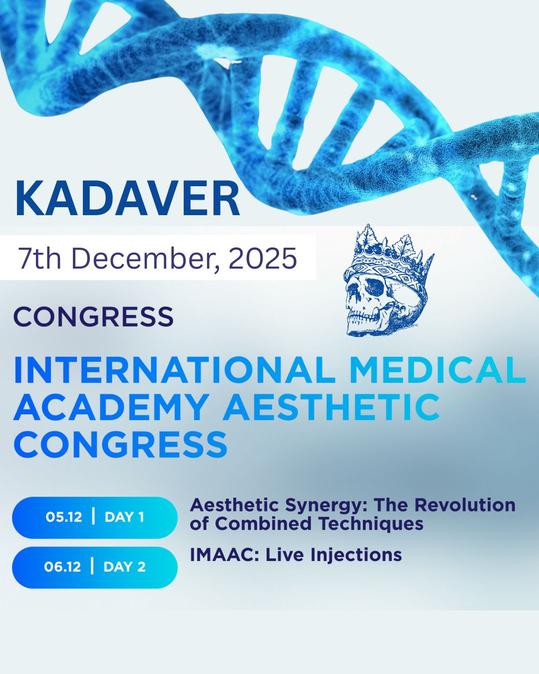KADAVER IMAAC CONGRESS PRAHA 
7. Dezember  IMAAC CONGRESS PRAHA