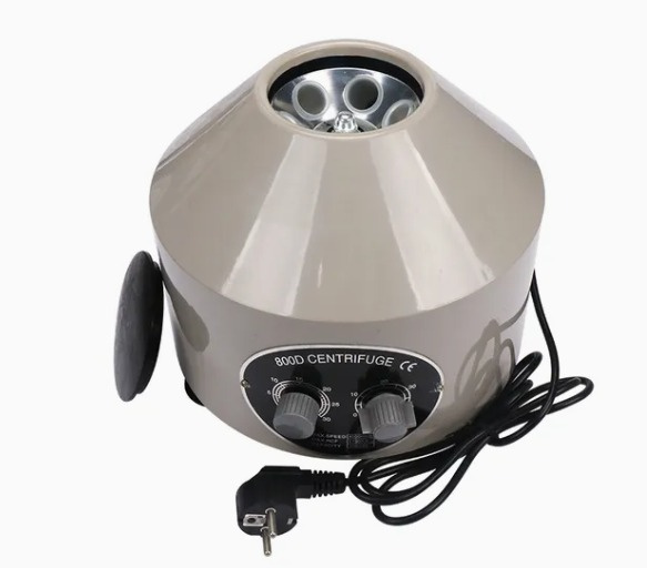 PRP CENTRIFUGE FOR OBTAINING PRGF BLOOD PLASMA 
PRP-Zentrifuge zur Gewinnung von Blutplasma PRGF