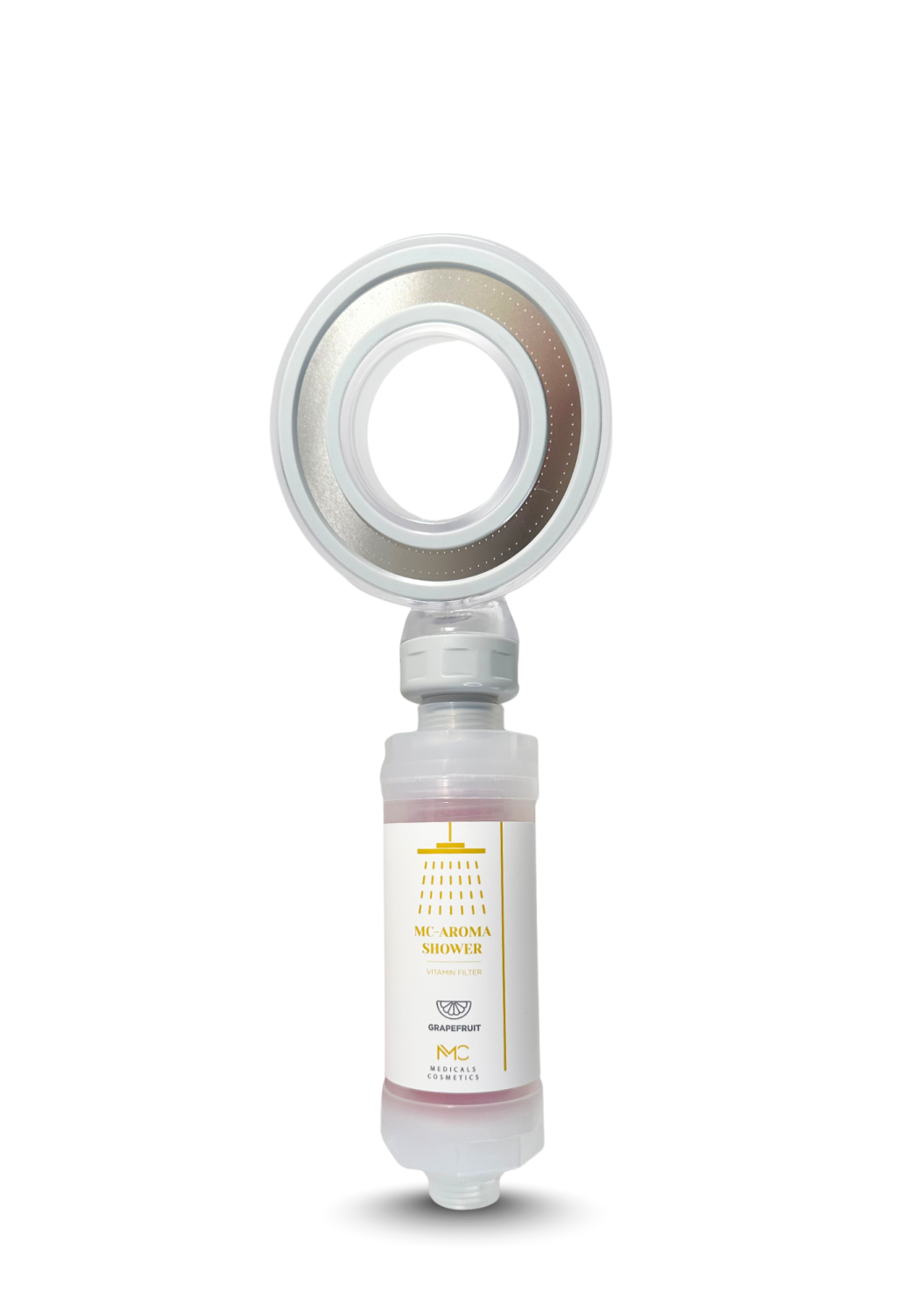 MC-AROMA SHOWER <br>GRAPEFRUIT 
Dusch-Aromafilter Medicals Cosmetics <br>Grapefruit mit Vitamin C