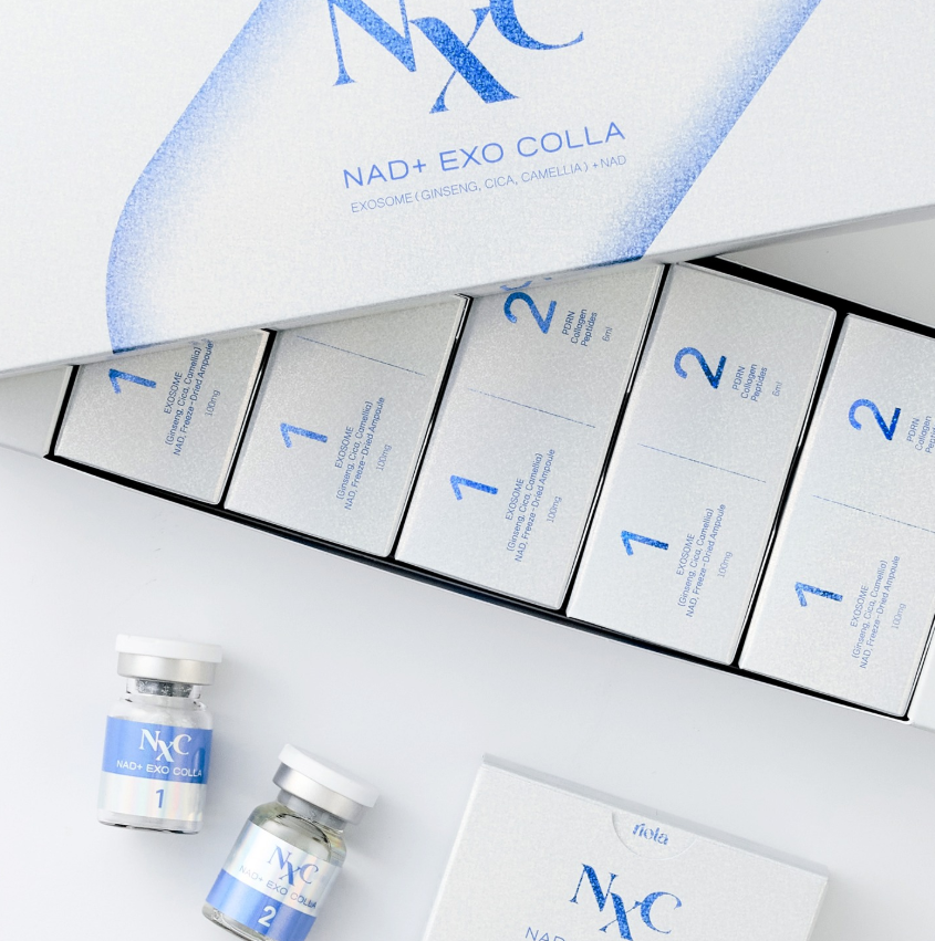 NAD+ EXO COLLA – 5TH GENERATION EXOSOME SKIN BOOSTER 
NAD+ EXO COLLA – Exosomaler Skin-Booster der 5. Generation