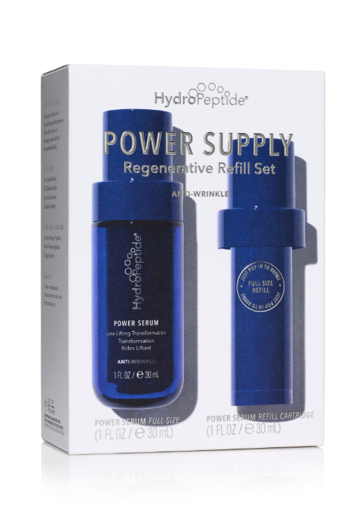 HYDROPEPTIDE POWER SUPPLY KIT 
Regenerations-Set Power Serum mit Nachfüllung