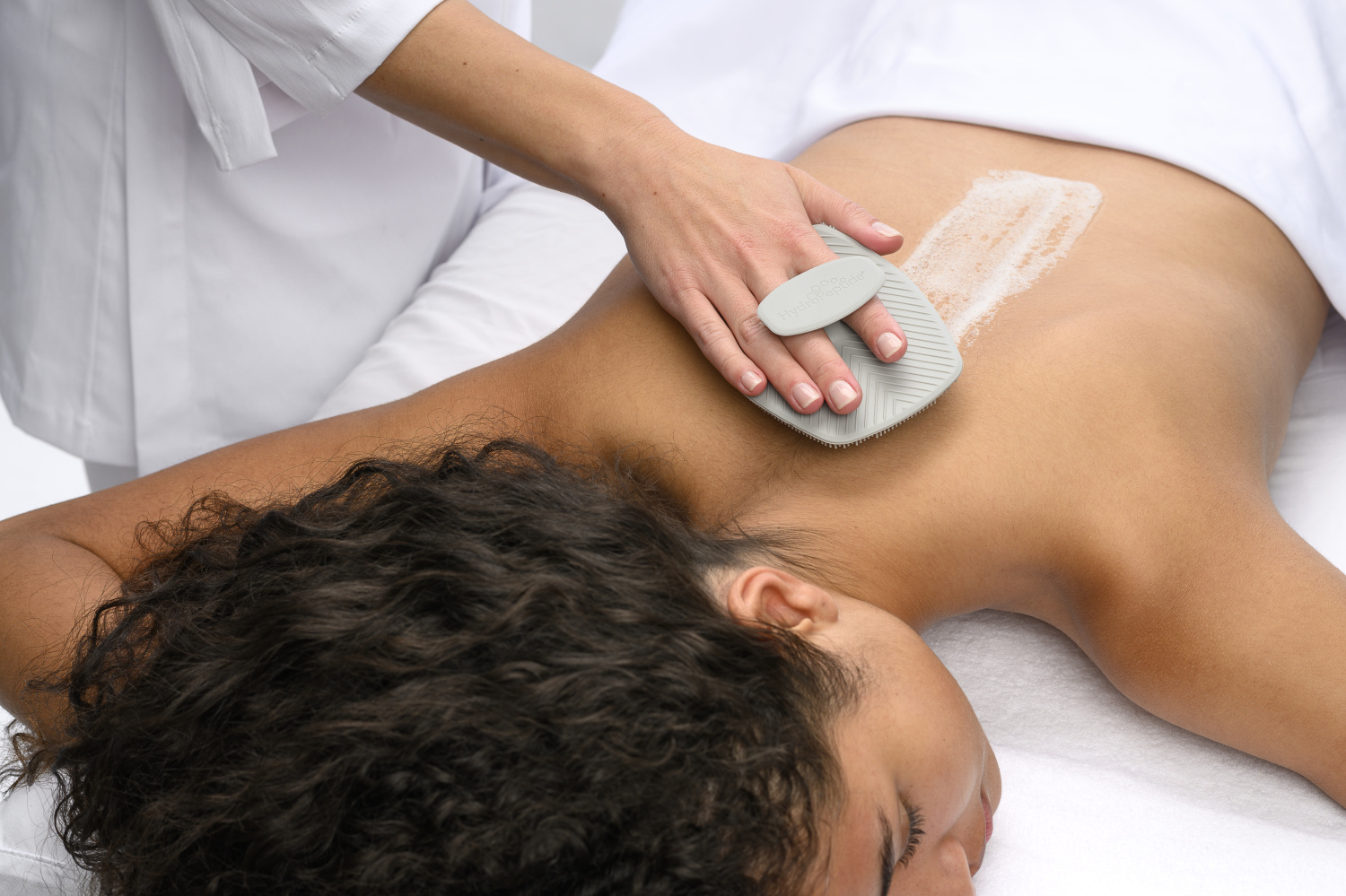 HYDROPEPTIDE SILICONE BODY SCRUBBER 
Silikon-Körperbürste