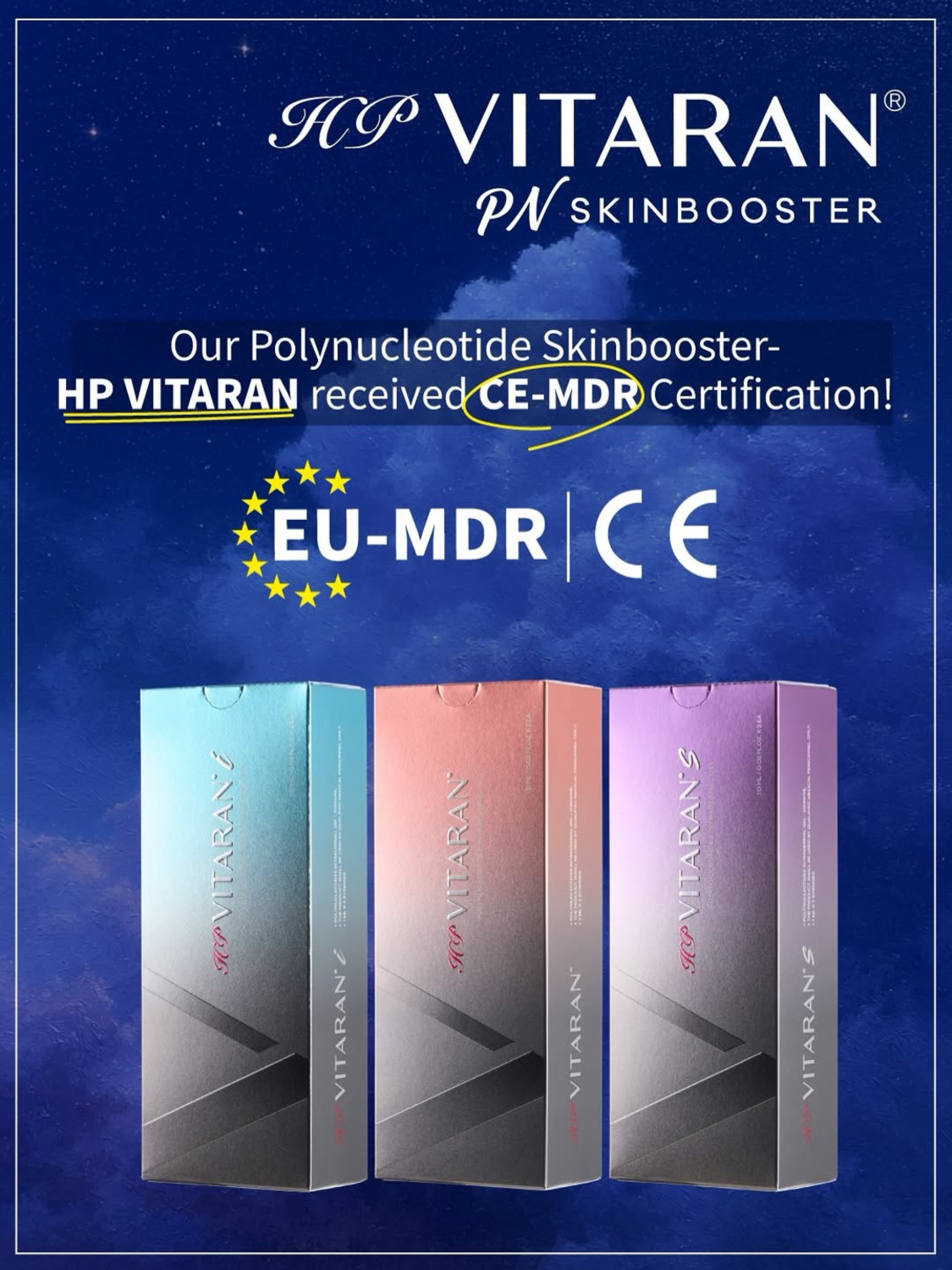 VITARAN HP CELL S, 2 ml. POLYNUCLEOTIDE SODIUM FROM SALMON PN - 20mg/ml.    EXCLUSIVE DISTRIBUTOR 
SCAR & SKIN - Innovativer Biostimulator mit Polynukleotiden aus Lachs, der auf zellulärer Ebene wirkt. Reinheitszertifikat und bestätigte Qualität. WE