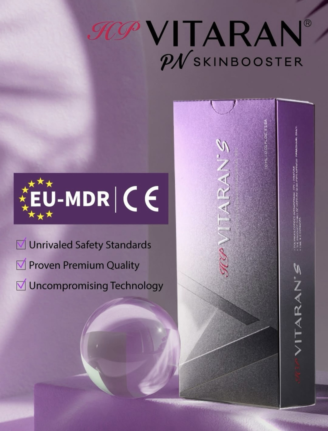VITARAN HP CELL S, 2 ml. POLYNUCLEOTIDE SODIUM FROM SALMON PN - 20mg/ml.    EXCLUSIVE DISTRIBUTOR 
SCAR & SKIN - Innovativer Biostimulator mit Polynukleotiden aus Lachs, der auf zellulärer Ebene wirkt. Reinheitszertifikat und bestätigte Qualität. WE