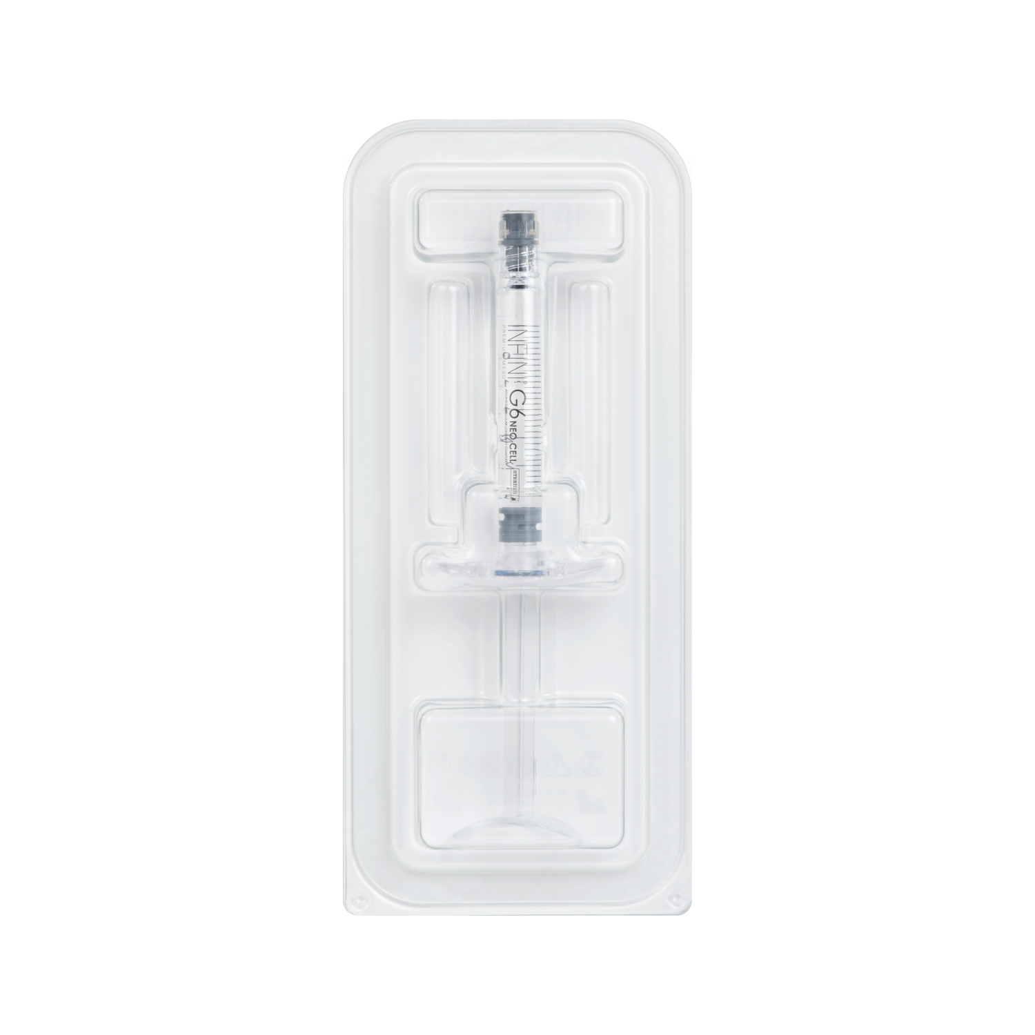 INFINI PREMIUM MESO G6 NEO CELL<br>ADVANCED CELLULAR LONGEVITY COMPLEX 
Fortschrittlicher mesotherapeutischer Komplex zur Unterstützung der zellulären Langlebigkeit