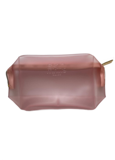 GIFT SKIN MINUTE COSMETIC BAG SMALL - LIGHT PINK 
Geschenk Skin minute praktische Kosmetiktasche hellrosa