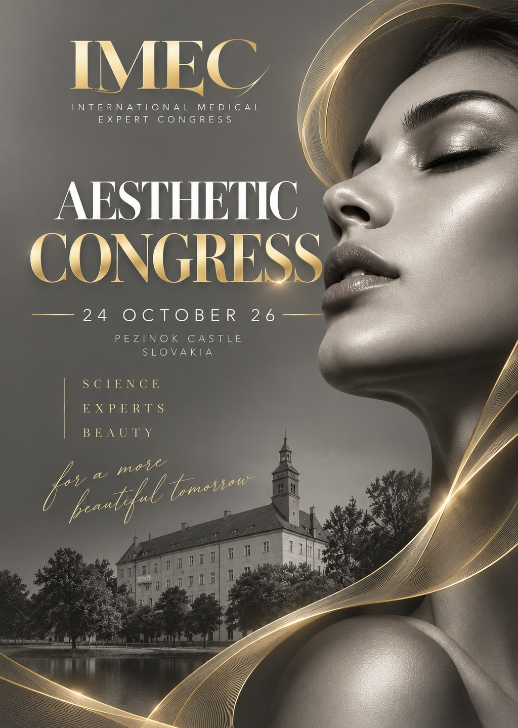IMEC 26 - AESTHETIC MEDICINE CONGRES 24 OKTOBER 2026 
Kongress für Ärzte der ästhetischen Medizin.